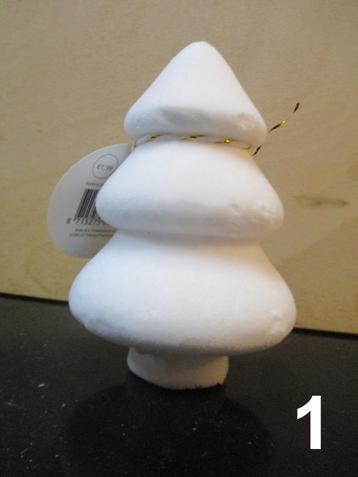 Tempex figuren voor Kerst Creatief beschikbaar voor biedingen