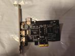FireWire PCIe kaart, Ophalen of Verzenden, Gebruikt, Intern, VIA