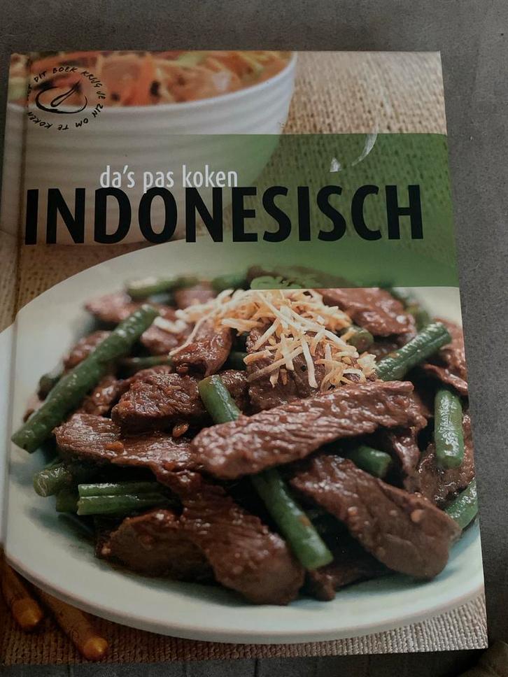 Indonesisch Kookboek - da's pas koken, Boeken, Kookboeken, Zo goed als nieuw, Hoofdgerechten, Azië en Oosters, Ophalen of Verzenden