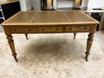 Engelse Victoriaanse bibliotheektafel tafel 6 lades - # 9890, Antiek en Kunst, Ophalen