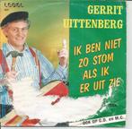 Gerrit Uittenberg – Ik Ben Niet Zo Stom Als Ik Er Uit Zie, Cd's en Dvd's, Ophalen of Verzenden, Gebruikt, Overige formaten, Levenslied of Smartlap