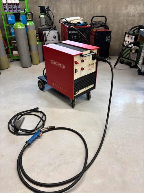 TOPPER CONTI-WELD 230 AMP 380 VOLT LAST SUPER!!!!!!!!!!!!!!, Doe-het-zelf en Verbouw, Gereedschap | Lasapparaten, Zo goed als nieuw