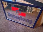 Reclamebord-Spiegel van Kronenbourg bier en Leeuw bier, Verzamelen, Merken en Reclamevoorwerpen, Ophalen of Verzenden, Gebruikt