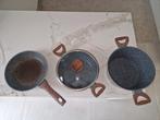Berlinger Haus set van 3 pannen met deksel, Ophalen of Verzenden, Zo goed als nieuw, Pannenset