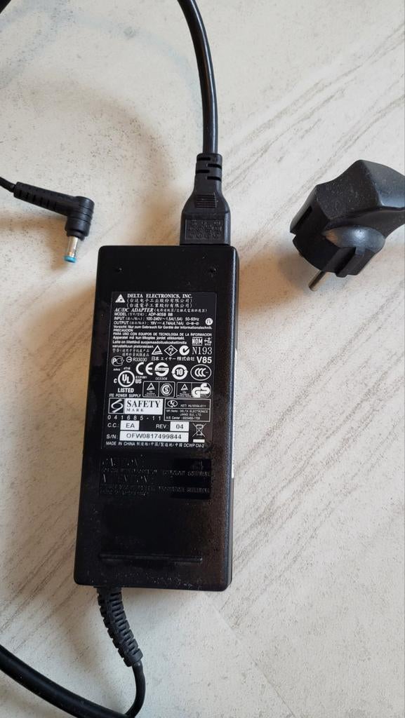 Delta ADP-90SB BB Adapter Laptop oplader Acer, Computers en Software, Laptop-opladers, Ophalen, Gebruikt, Delta