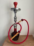 Grote Rode Shisha Waterpijp, Ophalen of Verzenden, Zo goed als nieuw, (Water)pijp