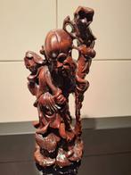 Shou Xing chinees houtsnijwerk, Ophalen of Verzenden