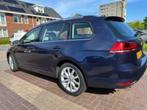 Volkswagen Golf 1.4 TSI 92KW Variant DSG 2015 Blauw Automaat, Auto's, 125 pk, 4 cilinders, USB, Blauw