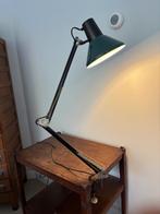Vintage bureaulamp met knikarm. Gaaf en werkend, Huis en Inrichting, Lampen | Tafellampen, Ophalen of Verzenden, Zo goed als nieuw