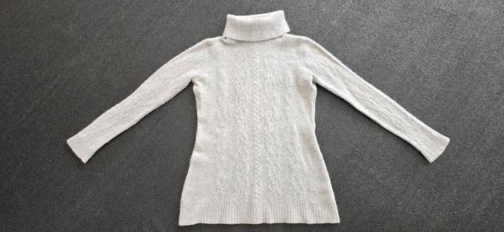 Kasjmier coltrui John Goby's XS, Kleding | Dames, Truien en Vesten, Zo goed als nieuw, Maat 34 (XS) of kleiner, Grijs, Ophalen of Verzenden