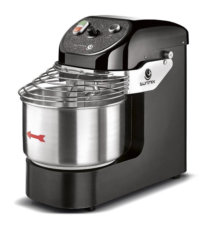 Sunmix Easy 6 Spiraalkneder Zwart en Rood op voorraad!, Huis en Inrichting, Keuken | Keukenbenodigdheden, Nieuw, Ophalen