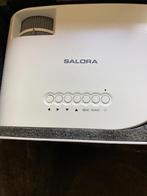 salora hd led beamer, Audio, Tv en Foto, Beamers, Ophalen of Verzenden, Zo goed als nieuw, LED, Salora