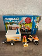 Playmobil 70053, eerste hulp quad, Ophalen, Gebruikt