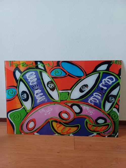 FABIAN ART., Antiek en Kunst, Kunst | Schilderijen | Modern, Ophalen of Verzenden