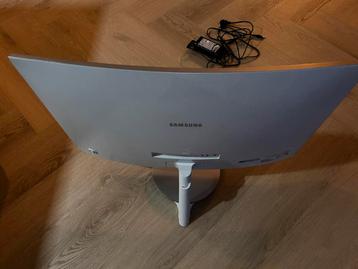 Samsung gaming monitor Wit Zilver curved beschikbaar voor biedingen