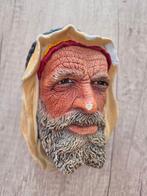 * Vintage Bossons karakterkop muurhoofd Syrian *, Verzamelen, Beelden en Beeldjes, Ophalen of Verzenden, Gebruikt, Mens