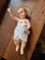 antiek wassen beeldje kindje Jezus, Ophalen of Verzenden