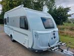 Knaus 500 FU TOPSTAAT mover cassetteluifel voortent 2x fiets, Vast bed, Rondzit, Bedrijf, Knaus