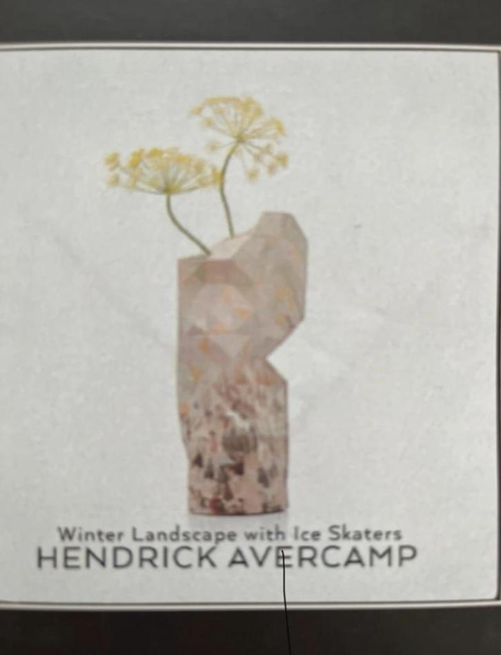 Tiny Miracle Paper Vase Cover, Huis en Inrichting, Woonaccessoires | Vazen, Nieuw, Wit, Overige materialen, Ophalen of Verzenden