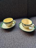 2 kop en schotels zeller servies kip en haan, Huis en Inrichting, Keuken | Servies, Gebruikt, Ophalen of Verzenden, Overige stijlen
