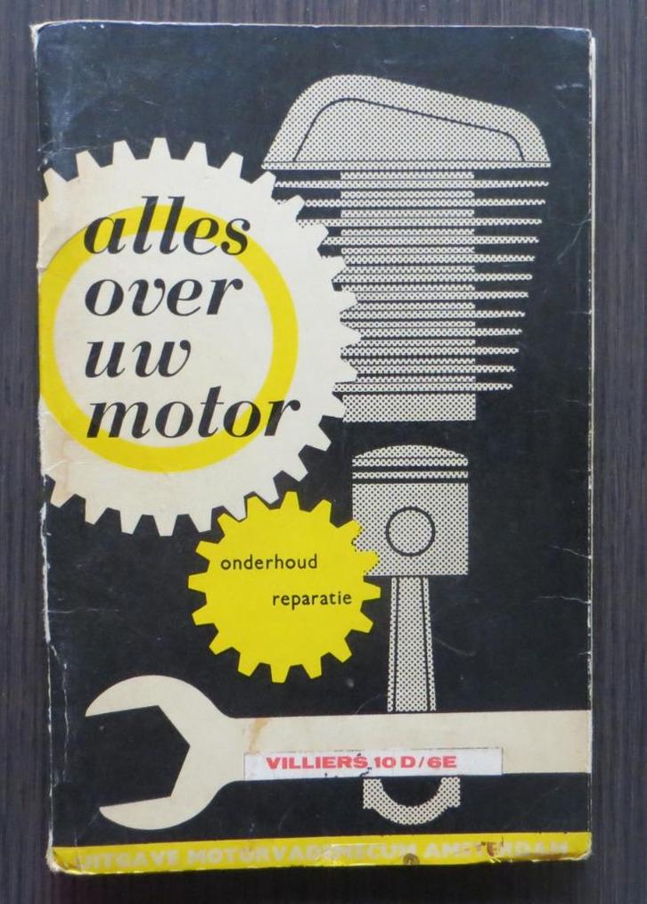 Alles over uw motor - Villiers Type 10D 122cc  en 6E 197cc, Motoren, Handleidingen en Instructieboekjes, Overige merken, Verzenden