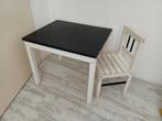1 kinder tafel met 1 kinder stoel, Ophalen, Gebruikt, Tafel(s) en Stoel(en)