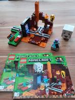 Lego Minecraft netherportaal 21143. Compleet., Kinderen en Baby's, Speelgoed | Duplo en Lego, Ophalen of Verzenden, Zo goed als nieuw