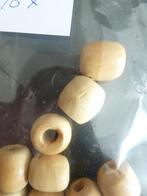 Houten kralen 1.5 cm (2), Verzenden, Nieuw, Kraal