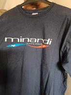 Komt dat zien. Longsleeve t shirt Team Minardi. Maat XL, Ophalen of Verzenden, Gedragen, Maat 52/54 (L), Blauw