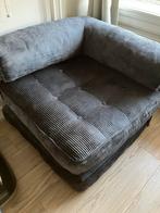 Slaapstoel/Matras Ribstof Grijs, Eenpersoons, Nieuw, Ophalen of Verzenden, Minder dan 150 cm