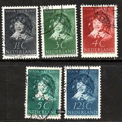 NEDERLAND | 1937 | NVPH 300-304 | Gestempeld, Postzegels en Munten, Postzegels | Nederland, Gestempeld, T/m 1940, Verzenden