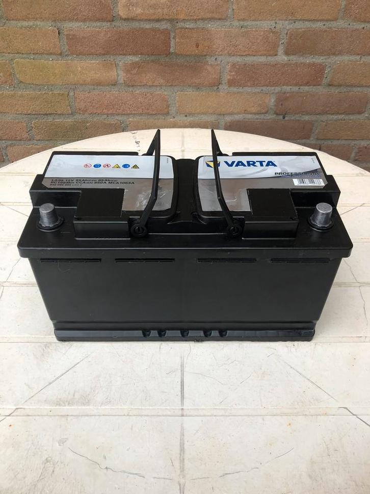 VARTA AGM 95 amper START STOP ACCU/STARTACCU/BATTERIJ, Auto-onderdelen, Accu's en Toebehoren, Gebruikt, Ophalen of Verzenden