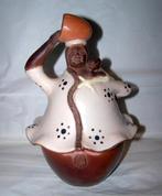 Originele Chulucanas Peru keramische sculptuur. Nwst., Ophalen of Verzenden