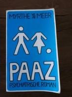 Paaz psychiatrische roman van Myrthe van der Meer, Ophalen of Verzenden, Gelezen, Myrthe van der Meer