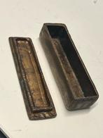 Antieke Snuifdoos - Brons/Koper, Antiek en Kunst, Antiek | Koper en Brons, Ophalen of Verzenden, Brons