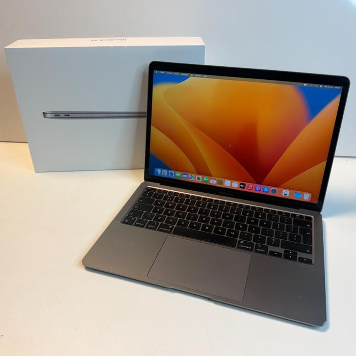 Apple Macbook Air 13 Inch 2020 Space Grey | M1 | 8GB | 256GB, Computers en Software, Apple Macbooks, Zo goed als nieuw