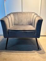 Nette fauteuil - grijs/stof - 70x70x45H, 1025xe, 75 tot 100 cm, Ophalen of Verzenden, Zo goed als nieuw