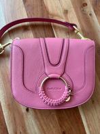 See by Chloé Hana Schoudertas Roze, Sieraden, Tassen en Uiterlijk, Tassen | Damestassen, Ophalen of Verzenden, Zo goed als nieuw