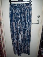 Zomer broek blauw/taupe/wit geblokt (S)36 Shein Nieuw, Blauw, Nieuw, Ophalen of Verzenden, Maat 36 (S)