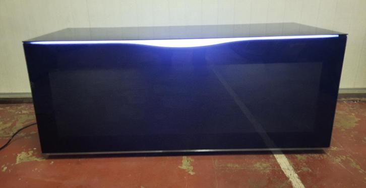 Tv-meubel MUNARI “Modena” MO 112 Zwart., Huis en Inrichting, Kasten | Televisiemeubels, Zo goed als nieuw, Minder dan 100 cm, 100 tot 150 cm