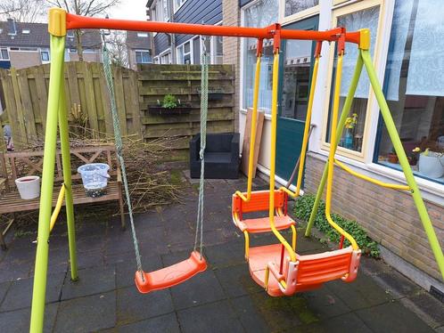 Kettler schommel basic 3 incl. gondel en schommelplankje, Kinderen en Baby's, Speelgoed | Buiten | Speeltoestellen, Gebruikt, Schommel
