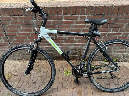 Gazelle - cross hybride - zwart / wit, Fietsen en Brommers, Fietsen | Mountainbikes en ATB, Gebruikt, Gazelle, Hardtail, Ophalen