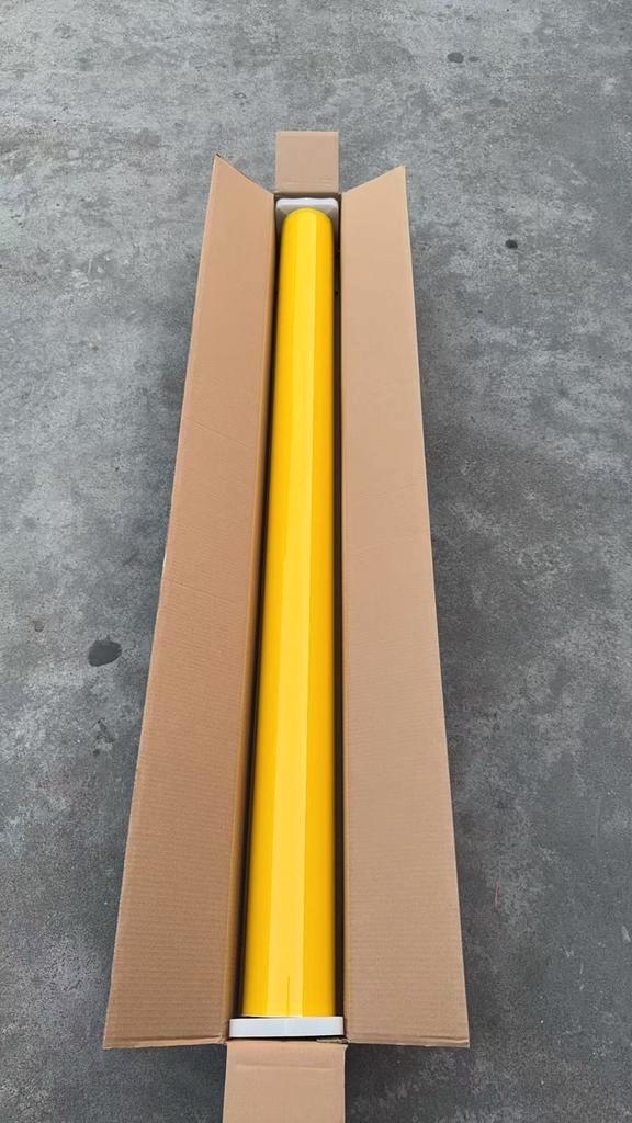 Ferrari Geel Carwrap Folie - 17 Meter, Auto diversen, Tuning en Styling, Ophalen of Verzenden