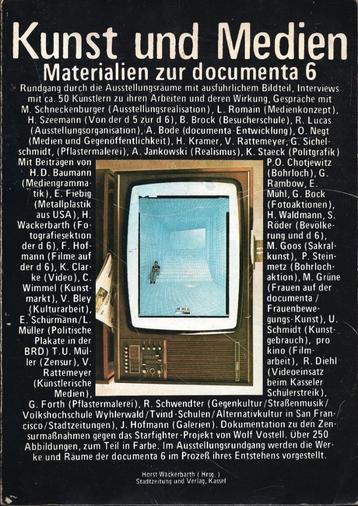 Kunst und Medien - Documenta 6 - 1977 - Duitstalig   beschikbaar voor biedingen