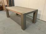 Rhino Eetkamertafel eikenhout, Ophalen, Eikenhout, 200 cm of meer, 50 tot 100 cm