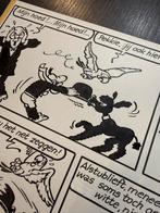 Originele Jommeke tekening Jef Nys - De witte bolhoed, Antiek en Kunst, Ophalen of Verzenden