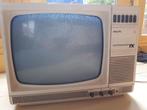 Jaren 80 vintage portable zwart-wit televisie, Ophalen, Gebruikt, 50 Hz, Overige merken