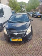 Chevrolet Spark 1.0 Bifuel 2012 Zwart, Auto's, Chevrolet, Origineel Nederlands, Te koop, 5 stoelen, Hatchback