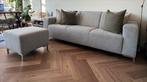 Grey couch with ottoman, Huis en Inrichting, Ophalen