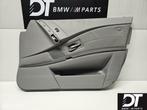 Deurpaneel rechtsvoor leder grijs BMW 5-serie E60, Gebruikt, Ophalen of Verzenden, BMW, BMW